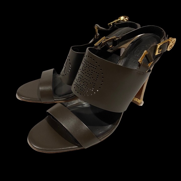 Tory Burch Gabriella Logo heeled sandals - Picture 5 of 16